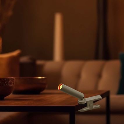 LED himmennettävä magneettinen ladattava pöytävalaisin 3-in-1 LED/3W/5V 4000K 1500 mAh valkoinen