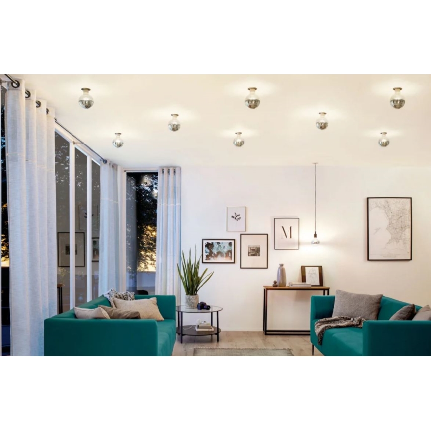 LED himmennettävä heijastinkupu Globe -lamppu E27/6,5W/230V - Paulmann 28673