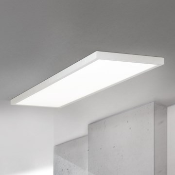 LED-himmennettävä pinta-asennettava DISC-paneeli LED/40W/230V 2700/3000/4000K 115x30 cm valkoinen