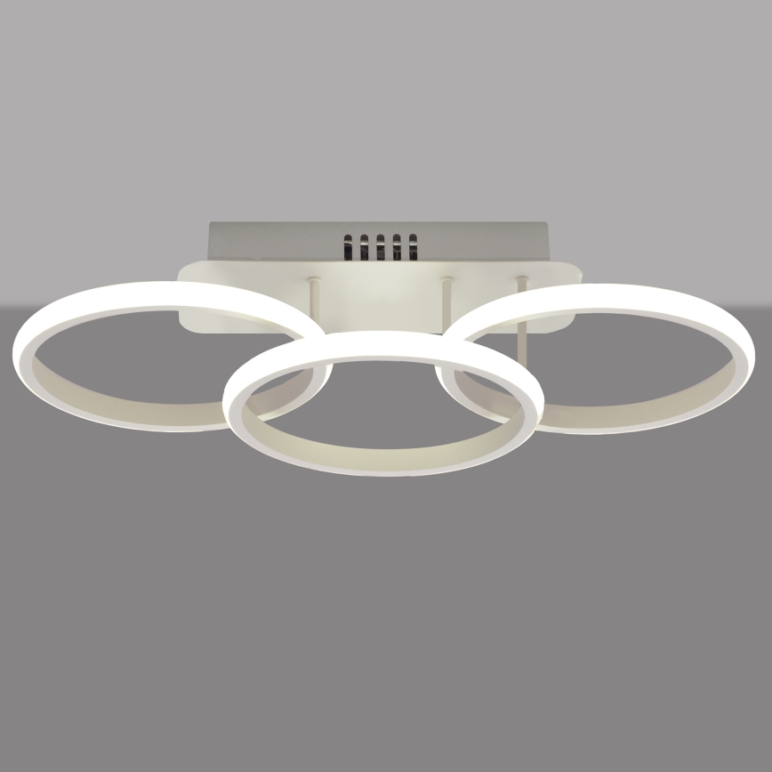 LED Himmennettävä pinta-asennettava kattokruunu BARI LED / 30W / 230V valkoinen