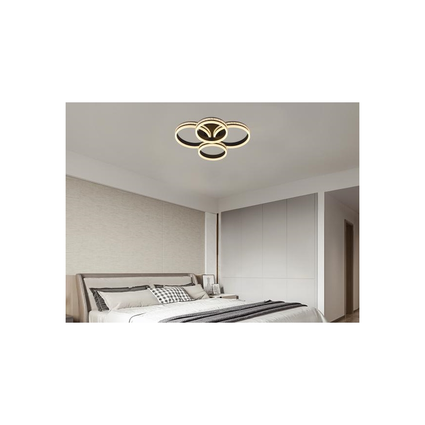 LED-himmennettävä pinta-asennettava kattokruunu LED/150W/230V 3000-6500K + kaukosäädin