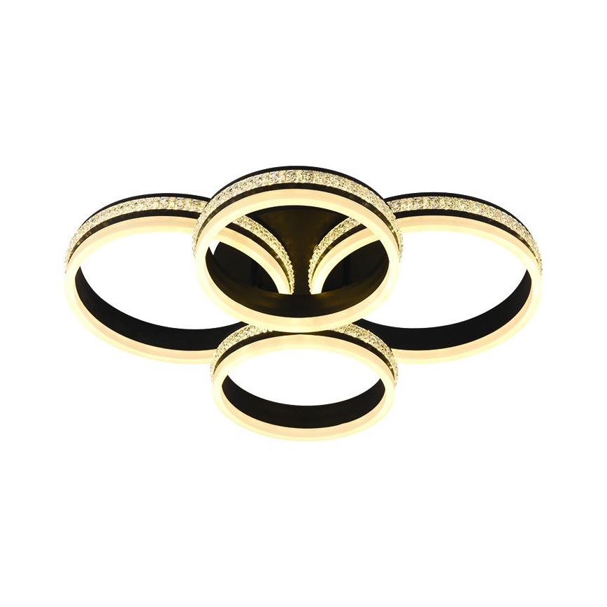 LED-himmennettävä pinta-asennettava kattokruunu LED/150W/230V 3000-6500K + kaukosäädin