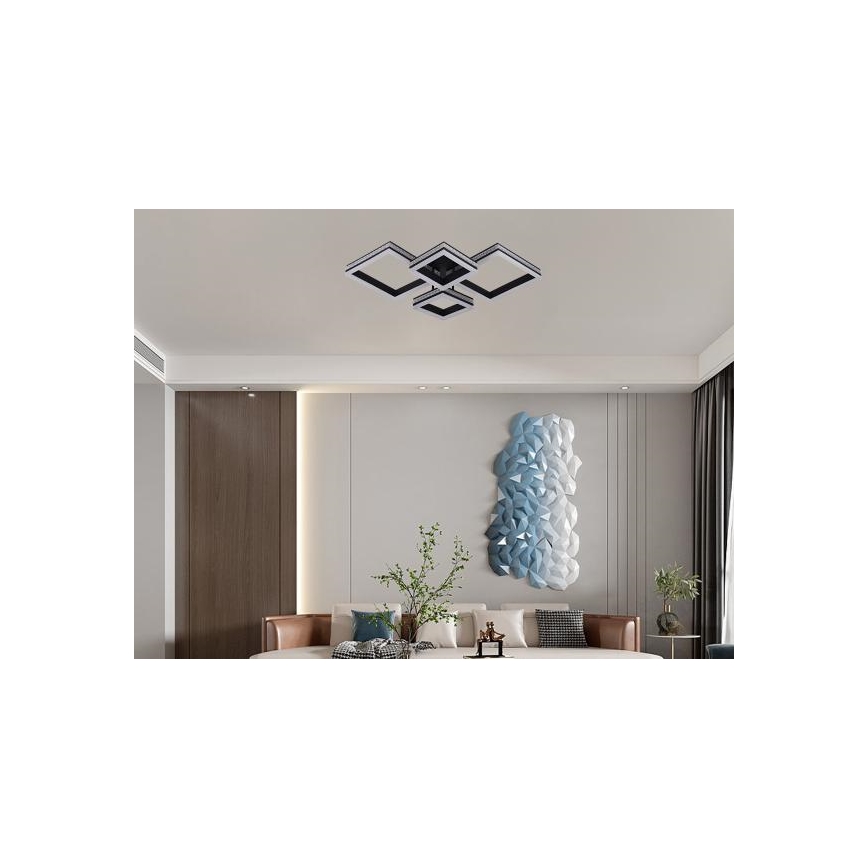 LED-himmennettävä pinta-asennettava kattokruunu LED/175W/230V 3000-6500K + kauko-ohjain