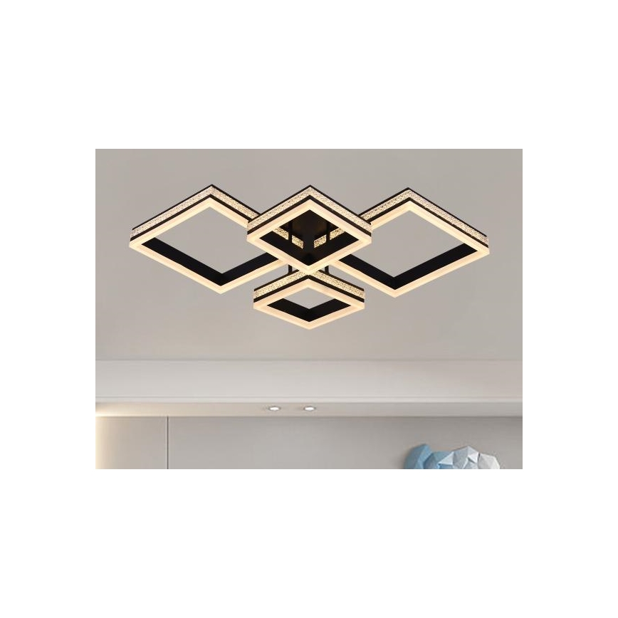 LED-himmennettävä pinta-asennettava kattokruunu LED/175W/230V 3000-6500K + kauko-ohjain