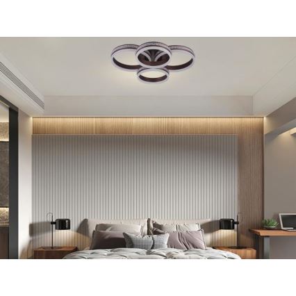 LED-himmennettävä pinta-asennettava kattovalaisin 150 W / 230 V, 3000–6500 K + kaukosäädin