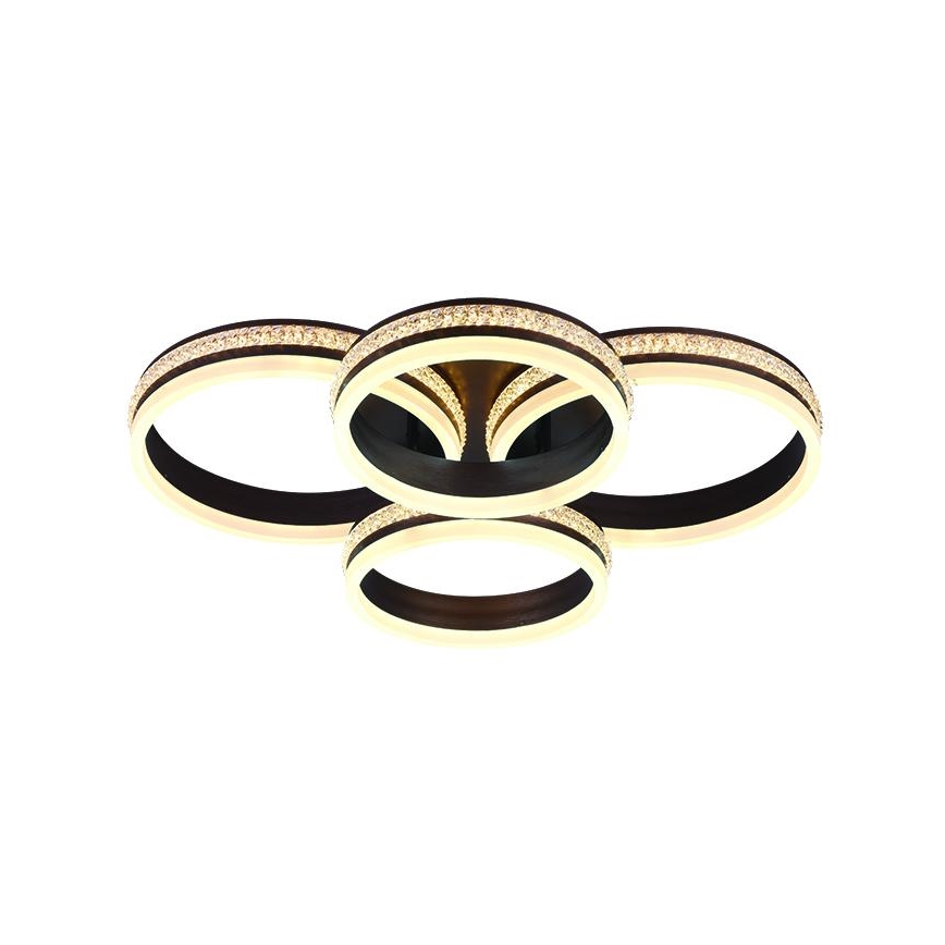 LED-himmennettävä pinta-asennettava kattovalaisin 150 W / 230 V, 3000–6500 K + kaukosäädin