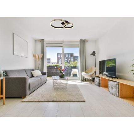 LED Himmennettävä pintakiinnitteinen kattokruunu LED/110W/230V 3000-6500K + kaukosäädin