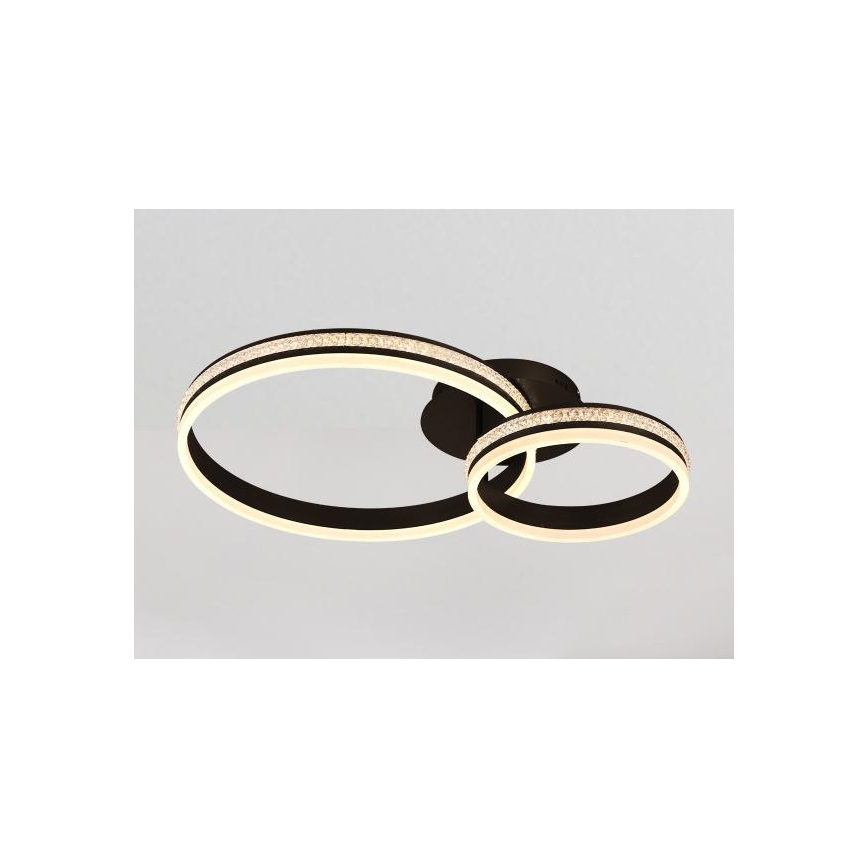 LED Himmennettävä pintakiinnitteinen kattokruunu LED/110W/230V 3000-6500K + kaukosäädin