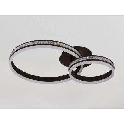 LED Himmennettävä pintakiinnitteinen kattokruunu LED/110W/230V 3000-6500K + kaukosäädin