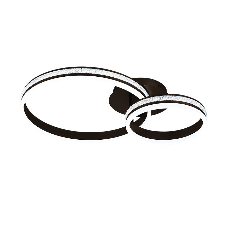 LED Himmennettävä pintakiinnitteinen kattokruunu LED/110W/230V 3000-6500K + kaukosäädin