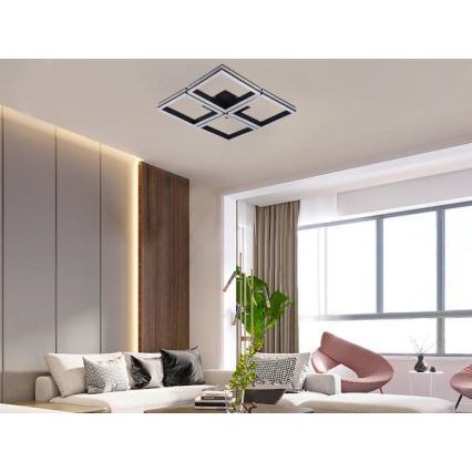LED himmennettävä pintakiinnitteinen kattokruunu LED/215W/230V 3000-6500K + kaukosäädin