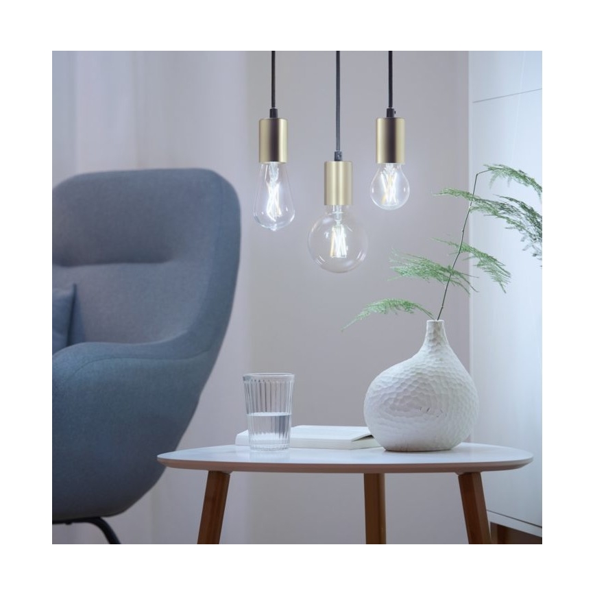 LED-himmennettävä polttimo FILAMENT A60 E27/6,7W/230V 2700-6500K CRI 90 Wi-Fi - WiZ