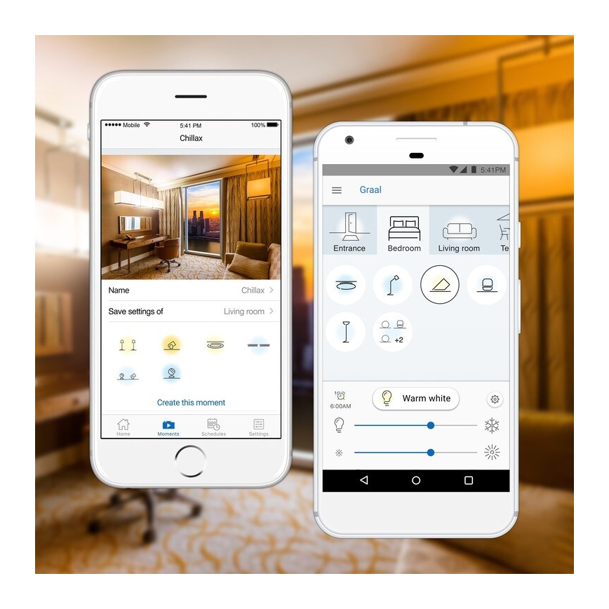 LED Himmennettävä polttimo E14/6,5W/230V 2700-6500K Wi-Fi - WiZ