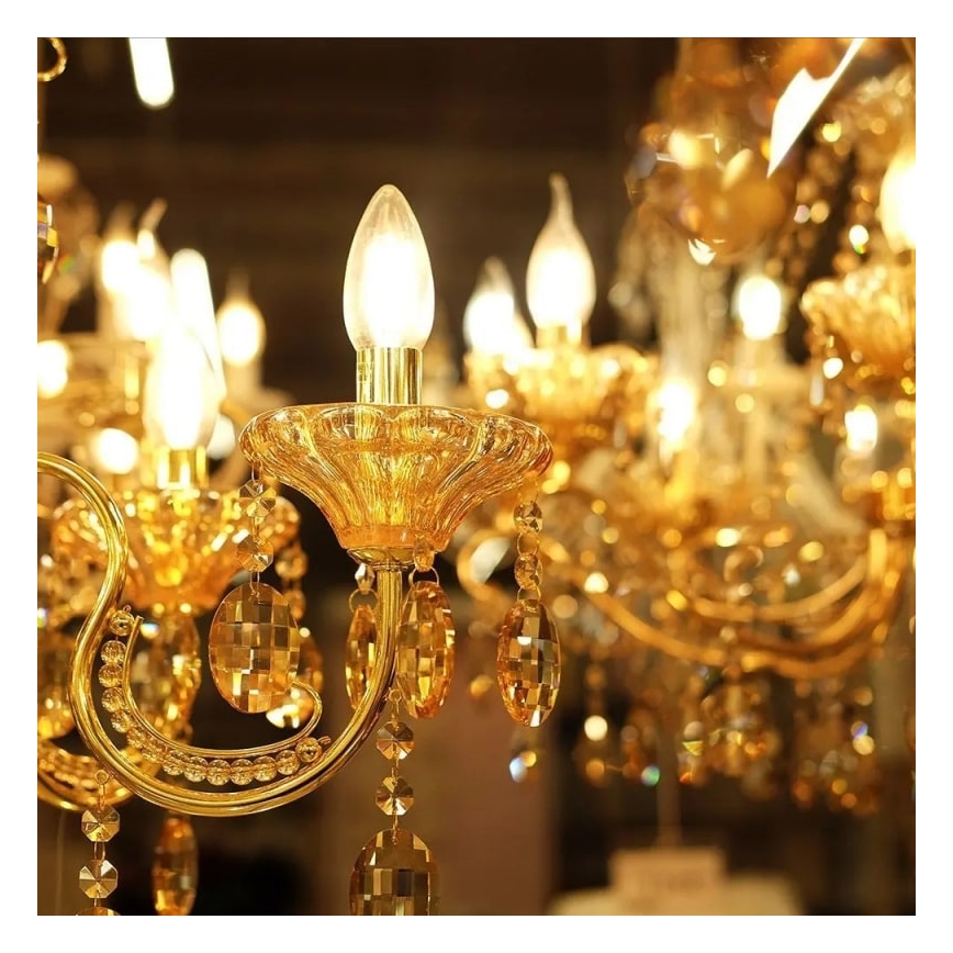 LED-himmennettävä polttimo FILAMENT E14/4W/230V 3000K