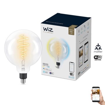 LED Himmennettävä polttimo FILAMENT G200 E27/6,5W/230V 2700-6500K CRI 90 Wi-Fi - WiZ
