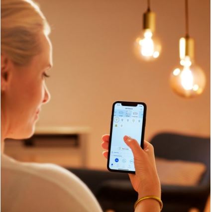 LED-himmennettävä polttimo FILAMENT G95 E27/6,7W/230V 2700-6500K CRI 90 Wi-Fi - WiZ