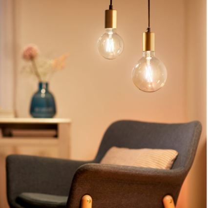 LED-himmennettävä polttimo FILAMENT G95 E27/6,7W/230V 2700-6500K CRI 90 Wi-Fi - WiZ