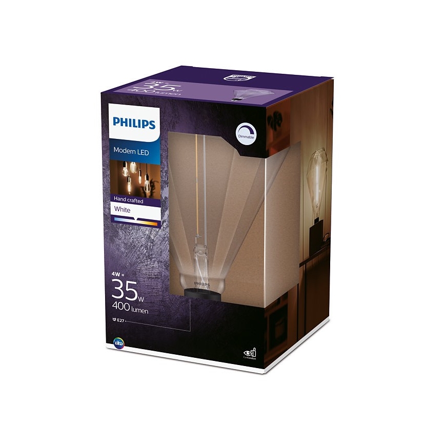 LED-himmennettävä polttimo Philips E27 / 4W / 230V 3000K