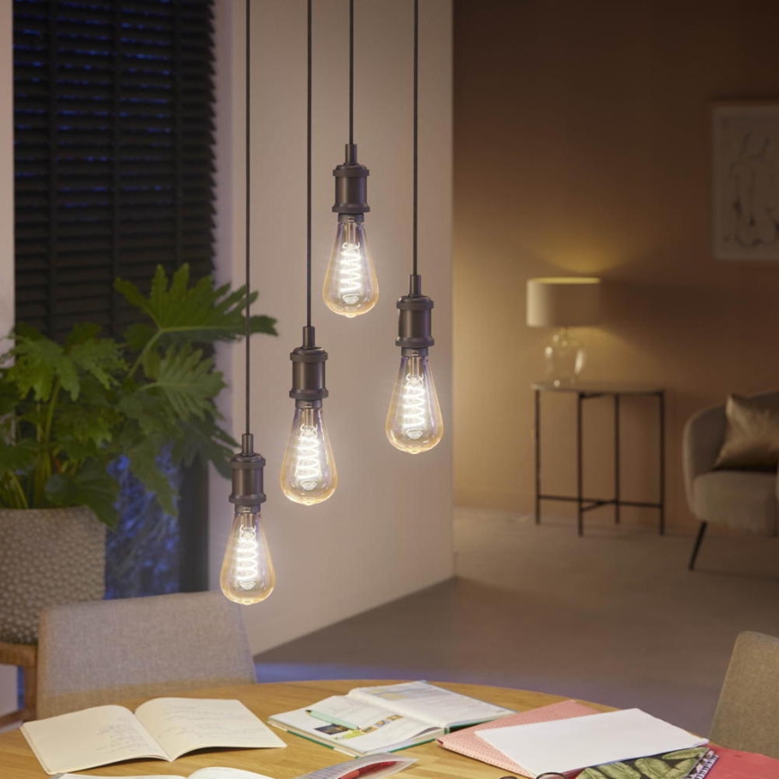 LED Himmennettävä polttimo Philips Hue WHITE AMBIANCE ST72 E27/7W/230V 2200-4500K