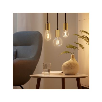 LED Himmennettävä polttimo FILAMENT ST64 E27/6,7W/230V 2700-6500K CRI 90 Wi-Fi - WiZ