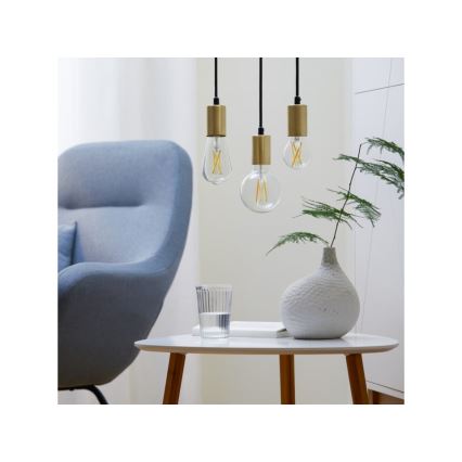 LED Himmennettävä polttimo FILAMENT ST64 E27/6,7W/230V 2700-6500K CRI 90 Wi-Fi - WiZ