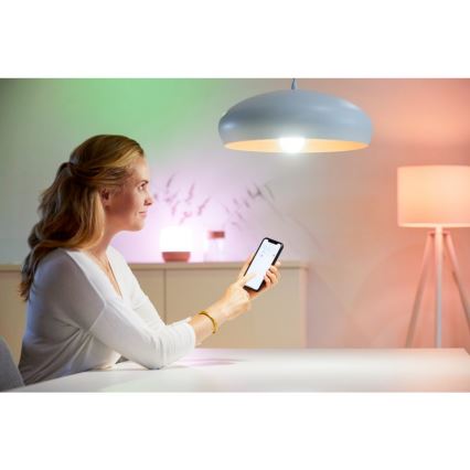 LED Himmennettävä polttimo FILAMENT ST64 E27/6,7W/230V 2700-6500K CRI 90 Wi-Fi - WiZ