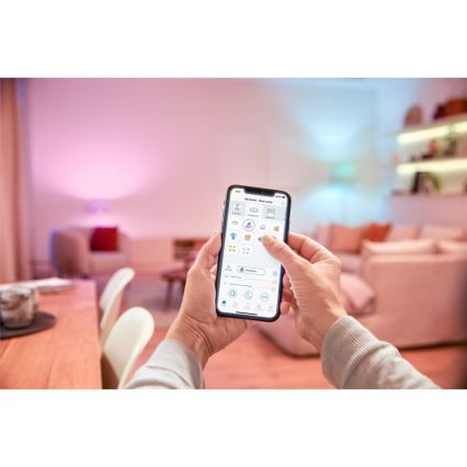 LED Himmennettävä polttimo FILAMENT ST64 E27/6,7W/230V 2700-6500K CRI 90 Wi-Fi - WiZ