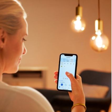 LED-himmennettävä polttimo VINTAGE FILAMENT C35 E14/4,9W/230V 2000-5000K CRI 90 Wi-Fi - WiZ