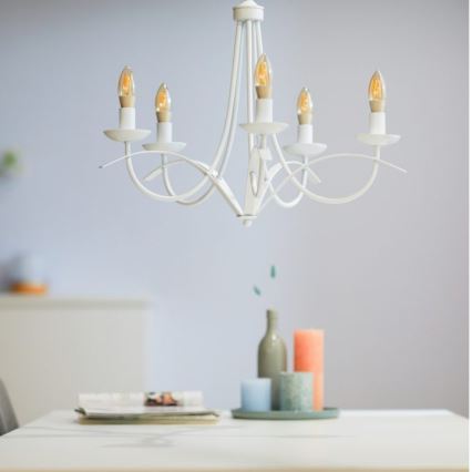 LED-himmennettävä polttimo VINTAGE FILAMENT C35 E14/4,9W/230V 2000-5000K CRI 90 Wi-Fi - WiZ