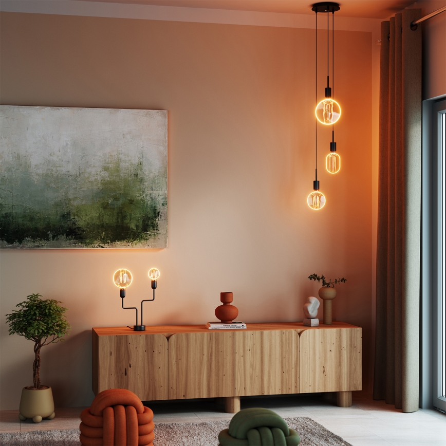 LED-himmennettävä polttimo VINTAGE E27/4W/230V 1800K kultainen - Osram