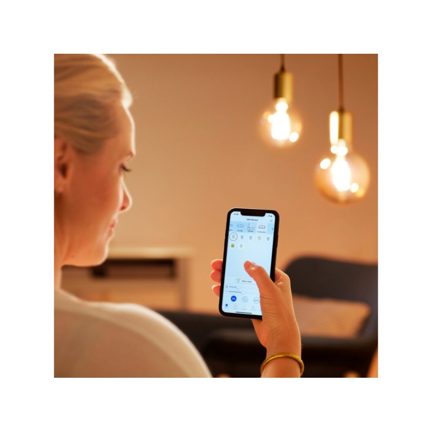 LED Himmennettävä polttimo VINTAGE FILAMENT G200 E27/6W/230V 2000-5000K CRI 90 Wi-Fi - WiZ