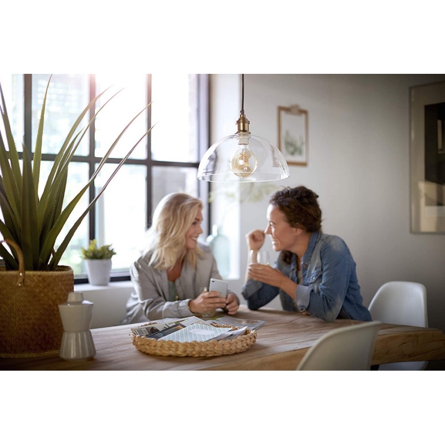 LED Himmennettävä polttimo VINTAGE Philips G93 E27/4W/230V 1800K