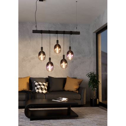 LED Himmennettävä polttimo VINTAGE T120 E27/4W/230V 1800K savunvärinen - Eglo 110227