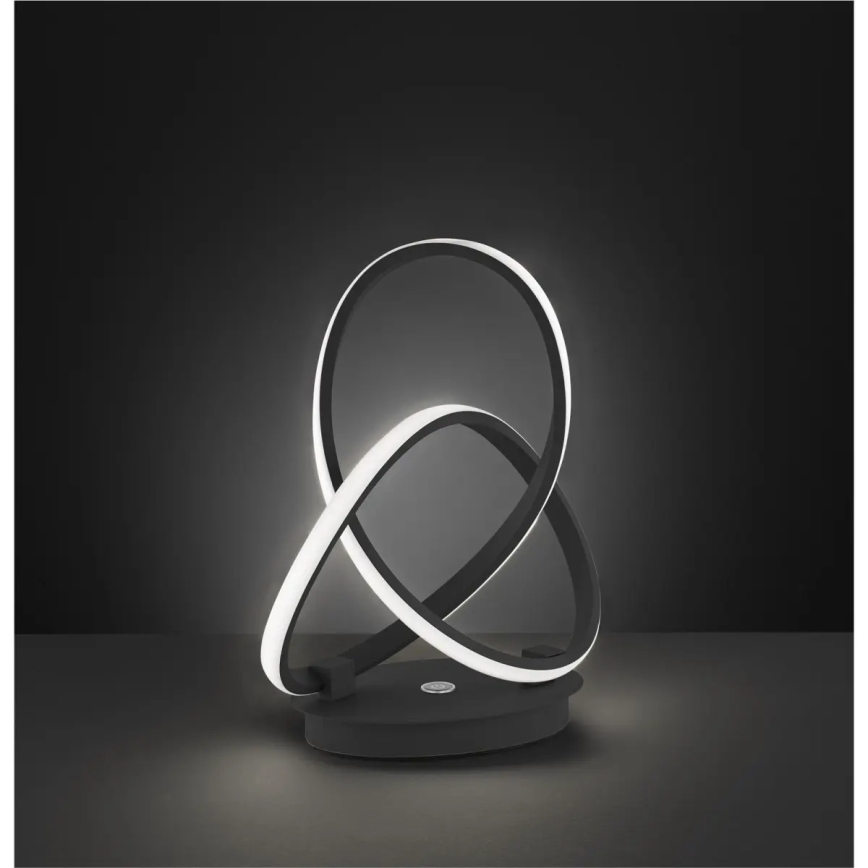 LED-himmennettävä pöytälamppu INDIGO LED/19W/230V 3000K musta