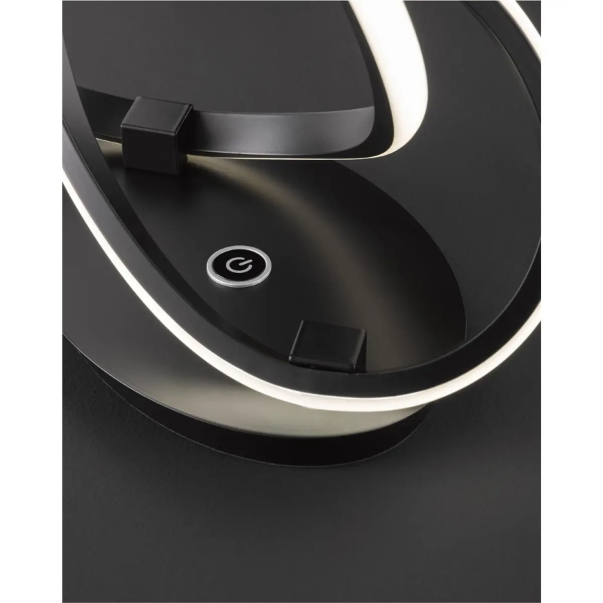 LED-himmennettävä pöytälamppu INDIGO LED/19W/230V 3000K musta