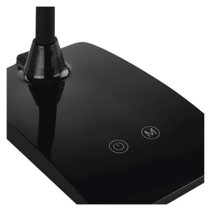 LED-himmennettävä pöytävalaisin EDDY LED/6W/230V 3000/4500/6800K musta