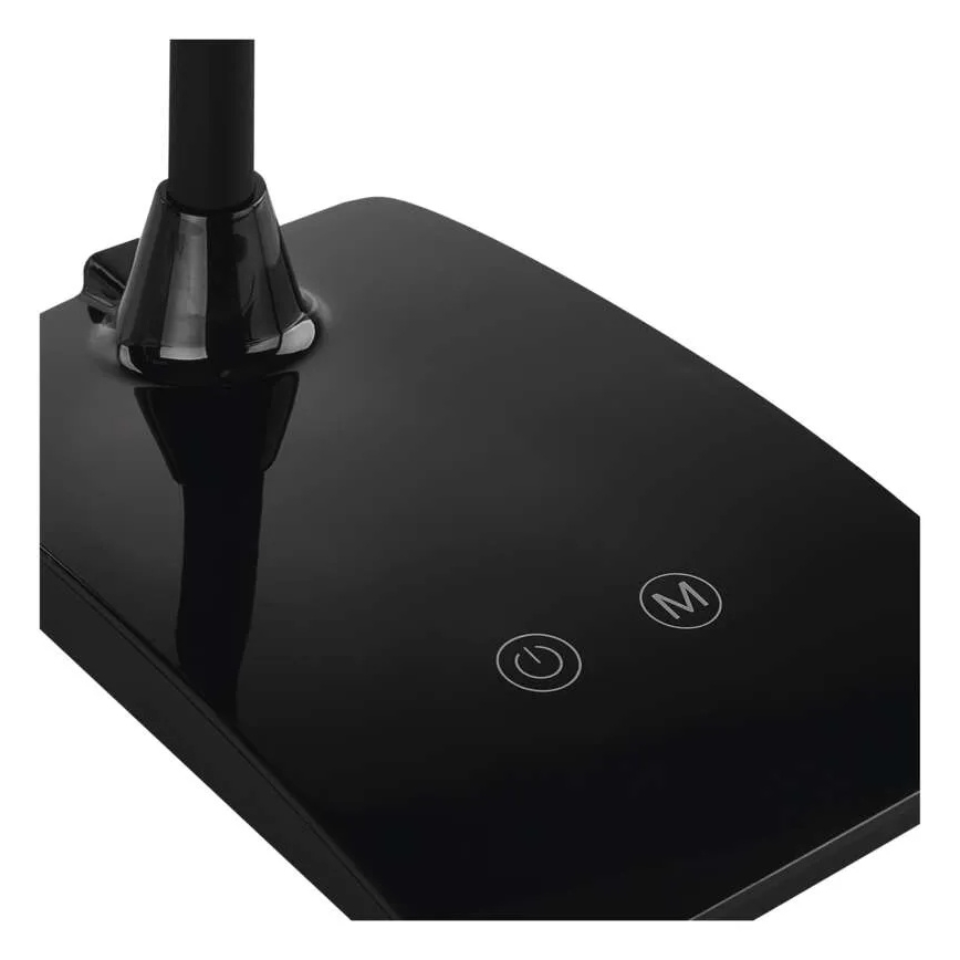 LED-himmennettävä pöytävalaisin EDDY LED/6W/230V 3000/4500/6800K musta