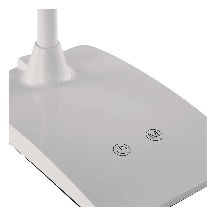 LED himmennettävä pöytävalaisin EDDY LED/6W/230V 3000/4500/6800K valkoinen