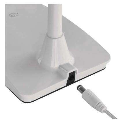 LED himmennettävä pöytävalaisin EDDY LED/6W/230V 3000/4500/6800K valkoinen