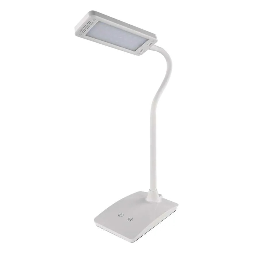 LED himmennettävä pöytävalaisin EDDY LED/6W/230V 3000/4500/6800K valkoinen