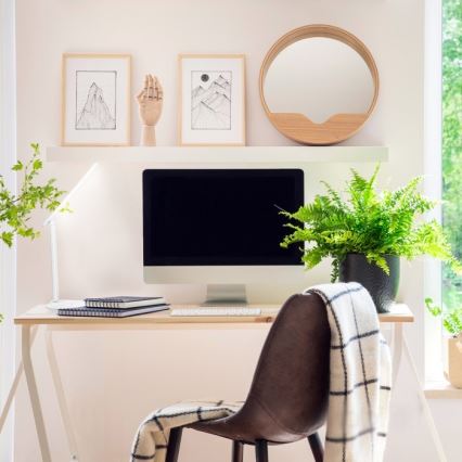 LED himmennettävä pöytävalaisin NOBLITE N LED/7W/230V 3000/4000/6500K valkoinen