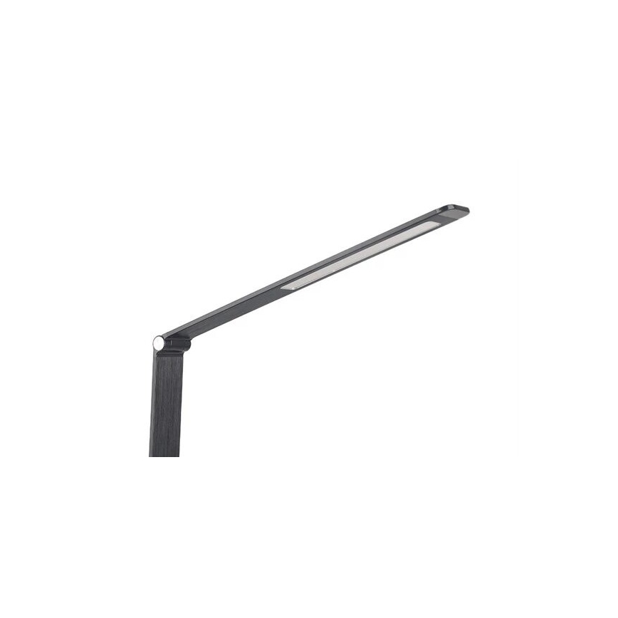 LED himmennettävä pöytävalaisin USB-liitännällä LED/7W/230V 3000K/4000K/5500K musta