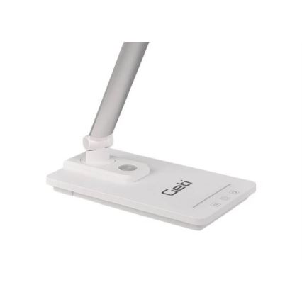 LED himmennettävä pöytävalaisin USB-liitännällä LED/9W/230V 3000K/4000K/5500K valkoinen