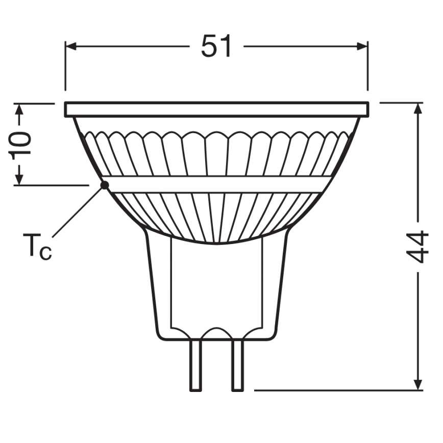 Himmennettävä LED-reflektorilamppu MR16 GU5,3/5,3W/12V 3000K 36° CRI 97 - Ledvance
