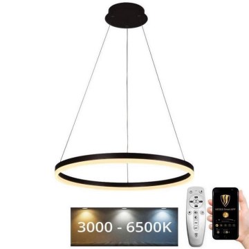 LED himmennettävä riippuvalaisin johdolla LED/42W/230V 3000-6500K halkaisija 60 cm + kaukosäädin