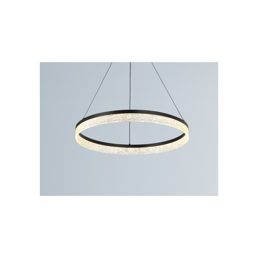 LED-himmennettävä riippuvalaisin vaijerilla ALIANZ LED/45W/230V 3000–6000 K Ø 60 cm + kaukosäädin