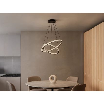 LED Himmennettävä riippuvalaisin kaapelilla LED/150W/230V 3000-6500K + kaukosäädin