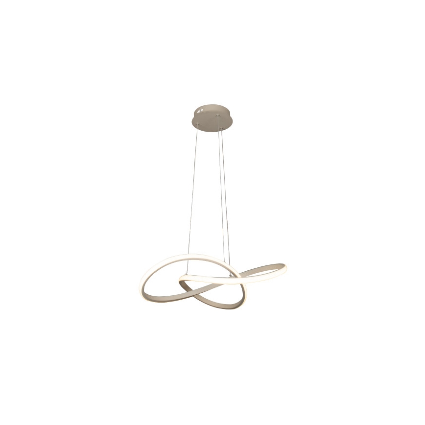 LED-himmennettävä riippuvalaisin vaijerilla LED/65W/230V 3000-6500K halkaisija 49 cm + kaukosäädin