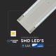 LED-himmennettävä riippuvalaisin SAMSUNG CHIP LED/60W/230V 4000K hopea