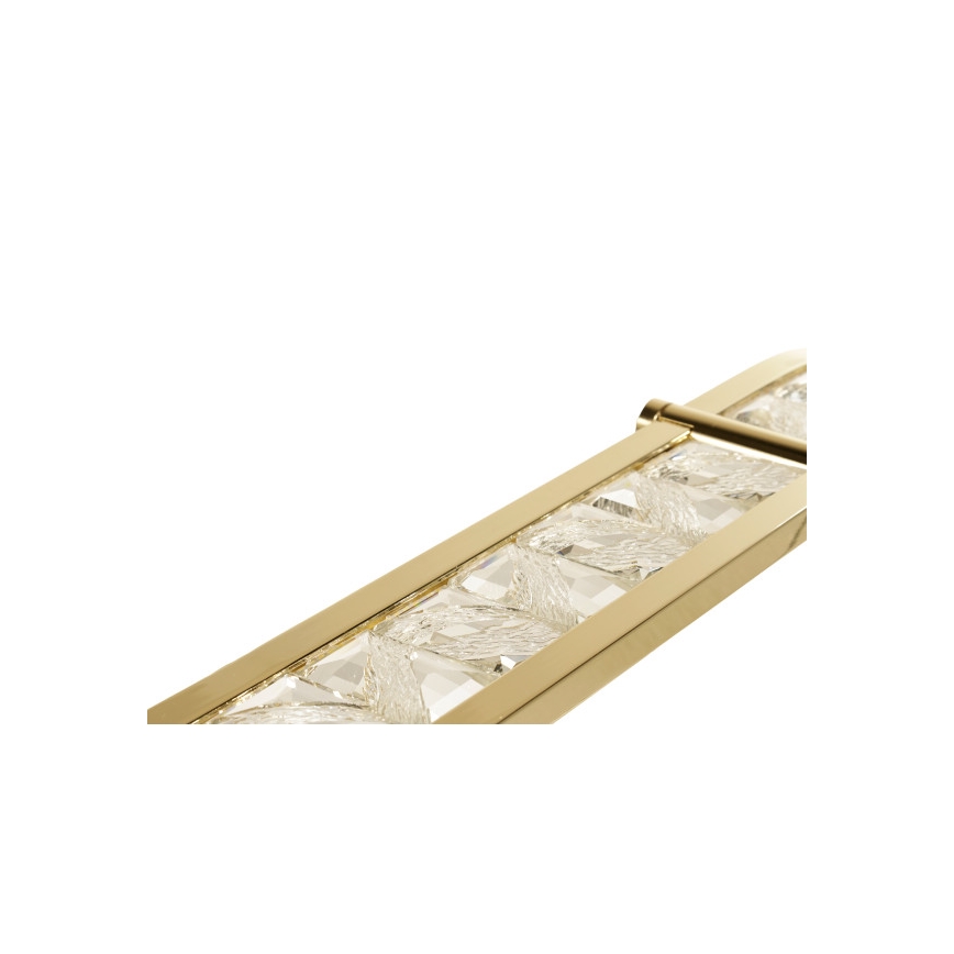 LED Himennettävä kristallikruunu vaijerilla ENRIQUE LED/20W//230V 3000-6000K + kaukosäädin